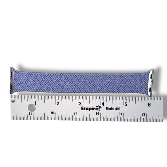 41mm English Lavendar Braided Solo Loop - Size 8 - Picture 2 of 6